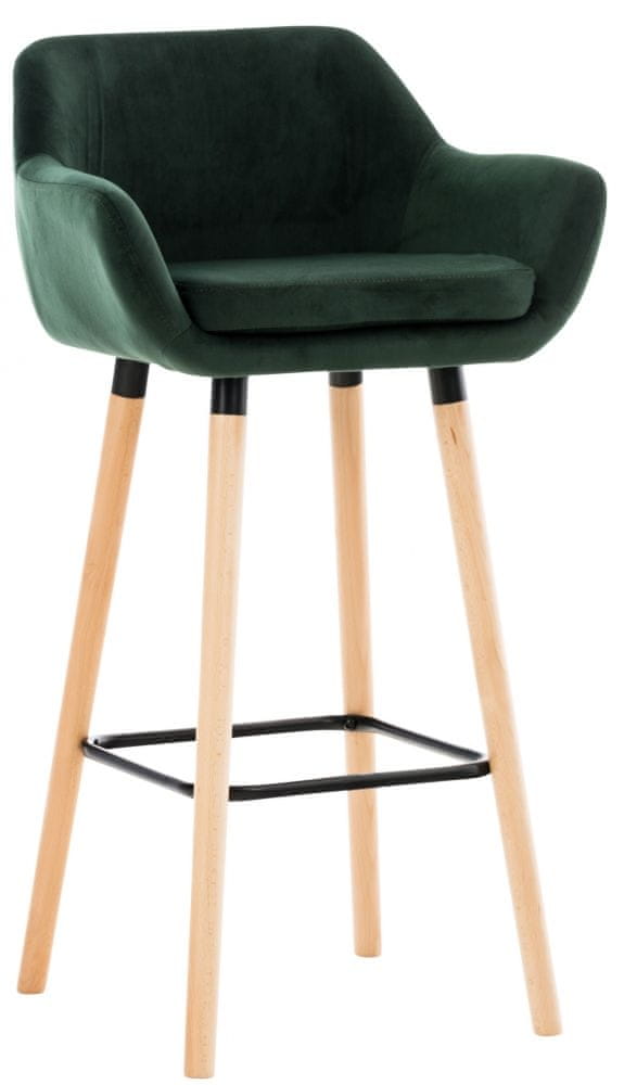 BHM Germany Barová stolička Grant, zelená